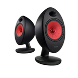 KEF EGG Duo wireless music system Powered Speakers + Denon DP-29F Turntable (Audiophile Enthusiasts Bundle Pack)