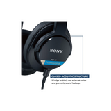 Sony MDR-M1 Wired High Resolution Monitor Headphones, Closed Back Design for Audiophile (Black)