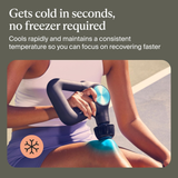 Theragun Cold Attachment for Deep Tissue Massage Gun , 3 Cold Therapy Temperature Levels for Pain Relief, Inflammation & Swelling Treatment, Compatible with PRO Plus, Mini Plus & Prime Plus