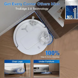 Ecovacs Deebot T50 PRO Omni - 2  In 1 Robot Vacuum Cleaner & Mop,2025 Launch,15000 Pa Suction,6400 Mah Battery,8.1Cm Ultra-Thin,Zerotangle 2.0,AIVI 3.0 Obstacle Avoidance,Auto Wash/Dry/Refill