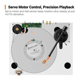 Fosi Audio Luna3 - Manual Turntable with VM95E Cartridge