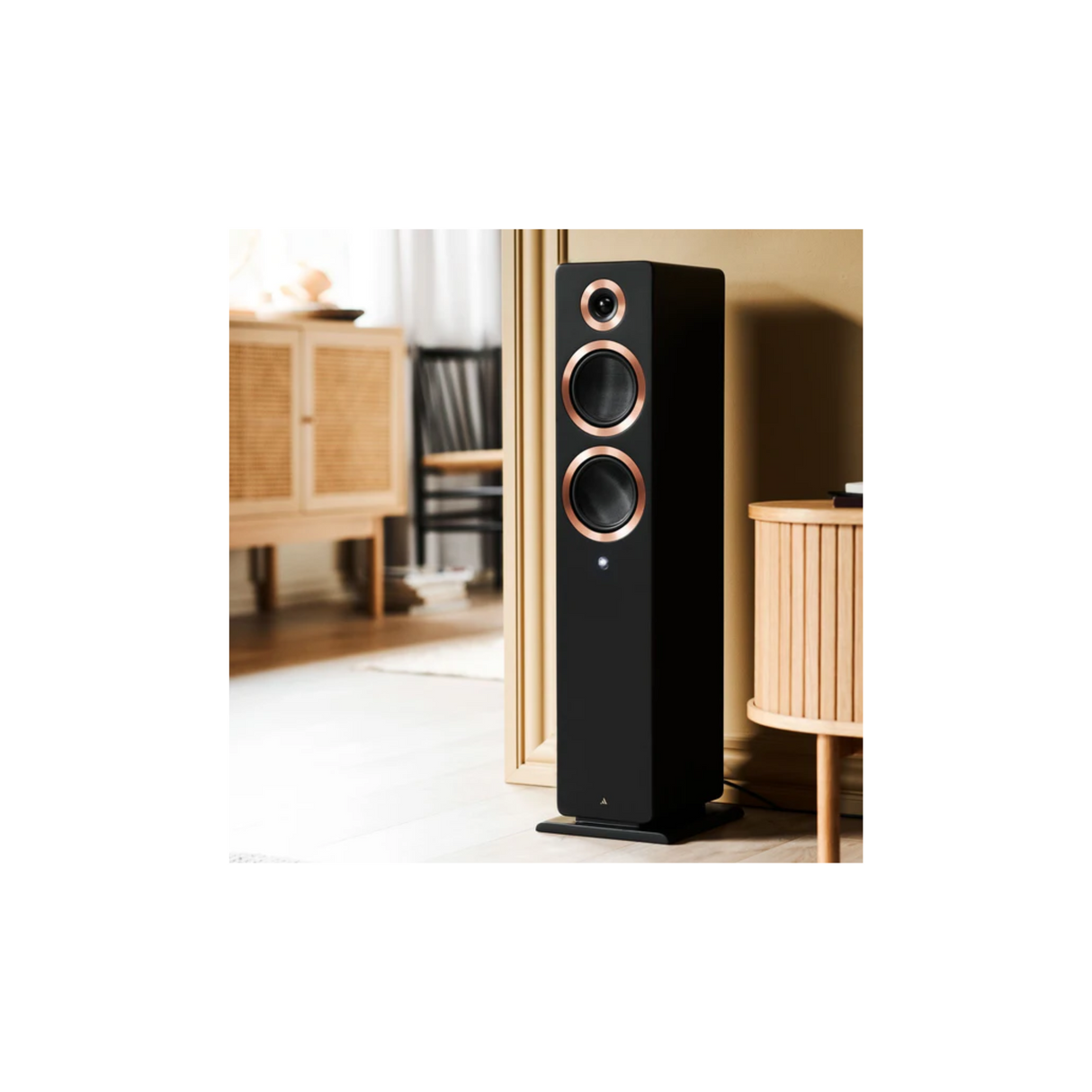 Argon Audio Forte A55 Wifi - Wifi Enabled Powered Floor Standing Speaker with HDMI ARC (Pair) (Black)