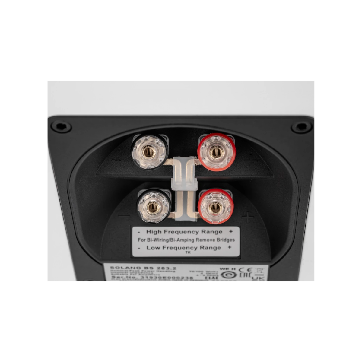 Elac Solano BS 283.2 - 2-Way Bookshelf Speakers (Satin Black) (Pair)
