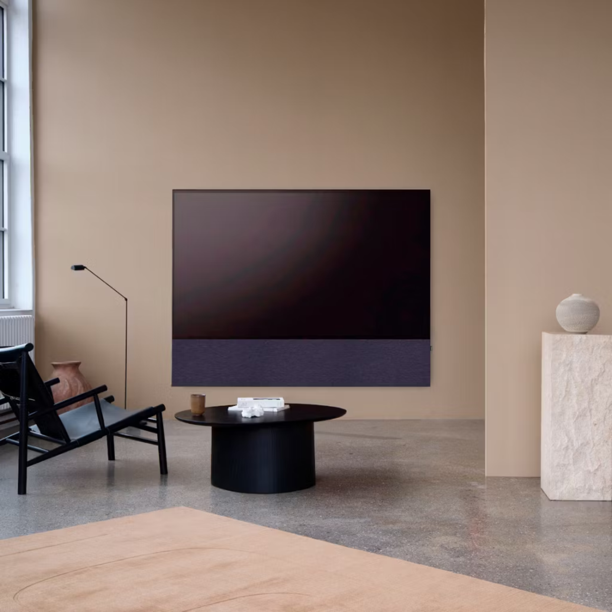 Canvas 85'' Soundbar (Fabric Finish, Dark Blue)