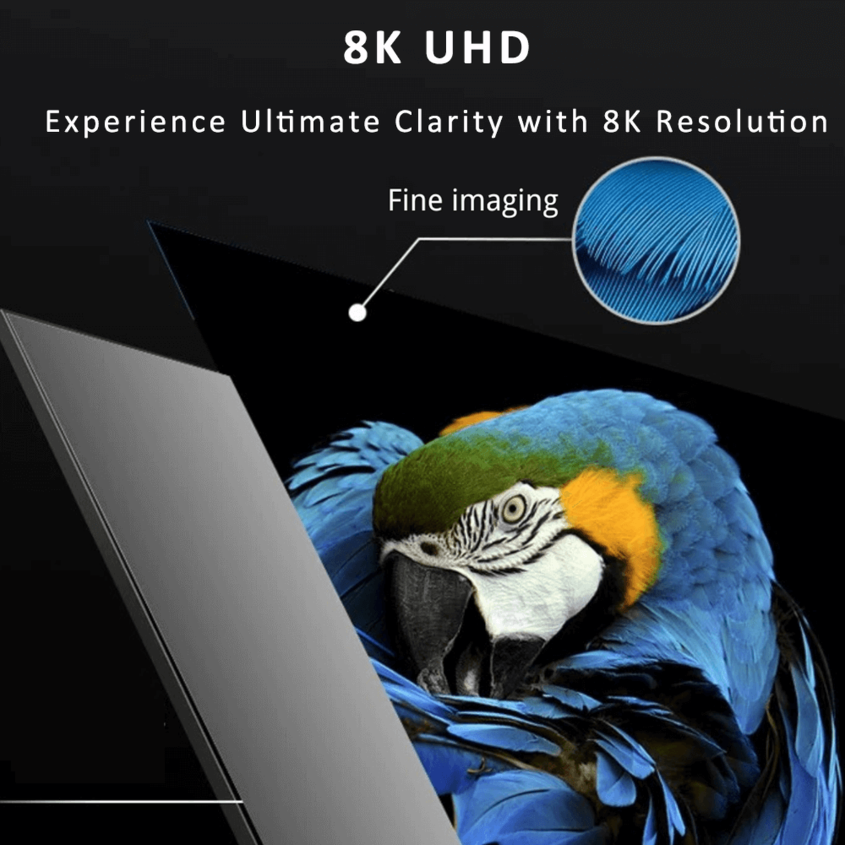 Fscreen Aura - Fresnel Grey ALR Ultra Short Throw Projection Screen Fixed Frame Screen 150 Inches