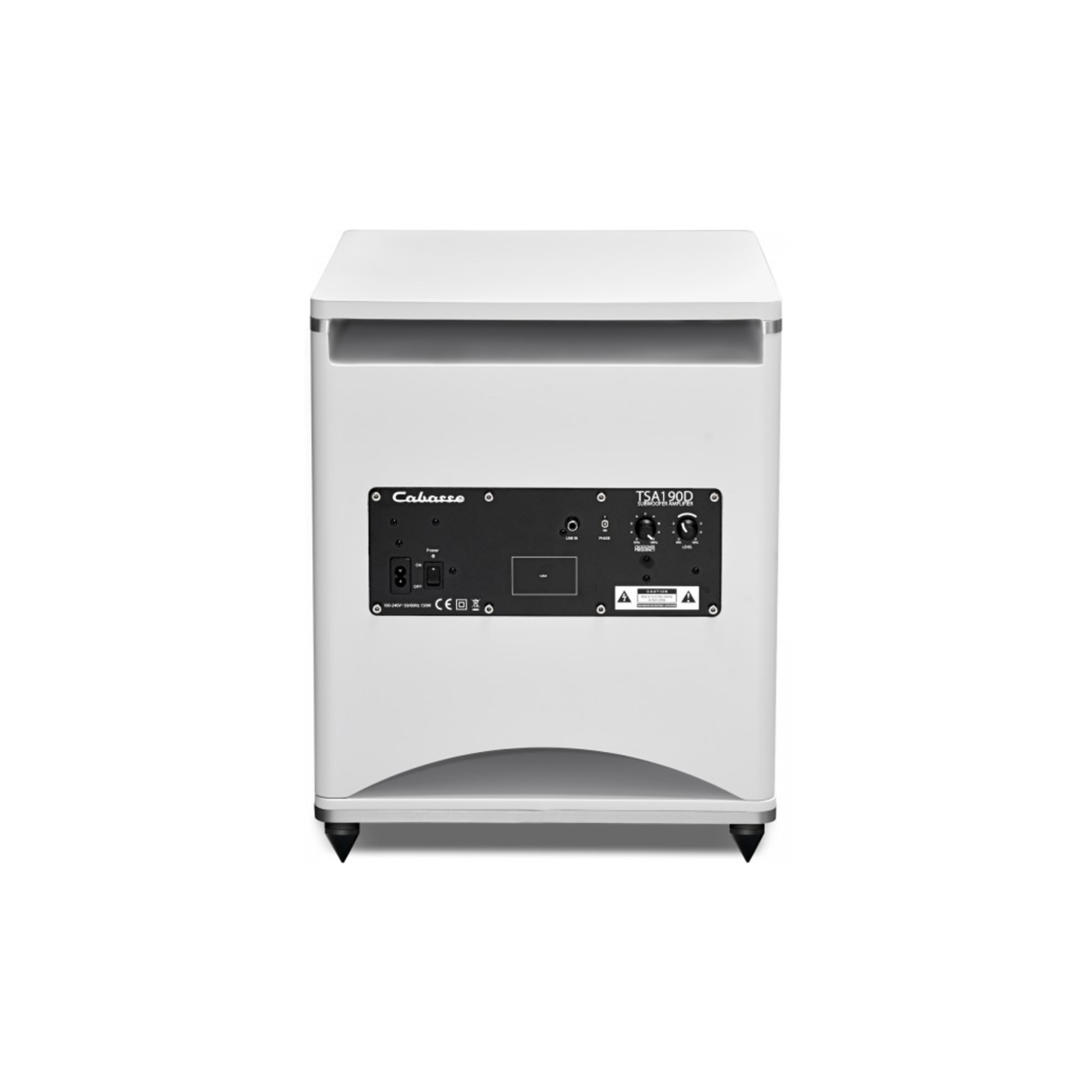 Cabasse Santorini 25 10 Inches 200 W Powered Subwoofer (White)