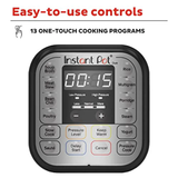 Instant Pot Essential 6QT (5.7L) 9-in-1 Electric Pressure Cooker, SS304 Stainless Steel Inner Pot, Original USA Brand, Slow Cook, Sauté, Steam, Cook Rice & Sous Vide