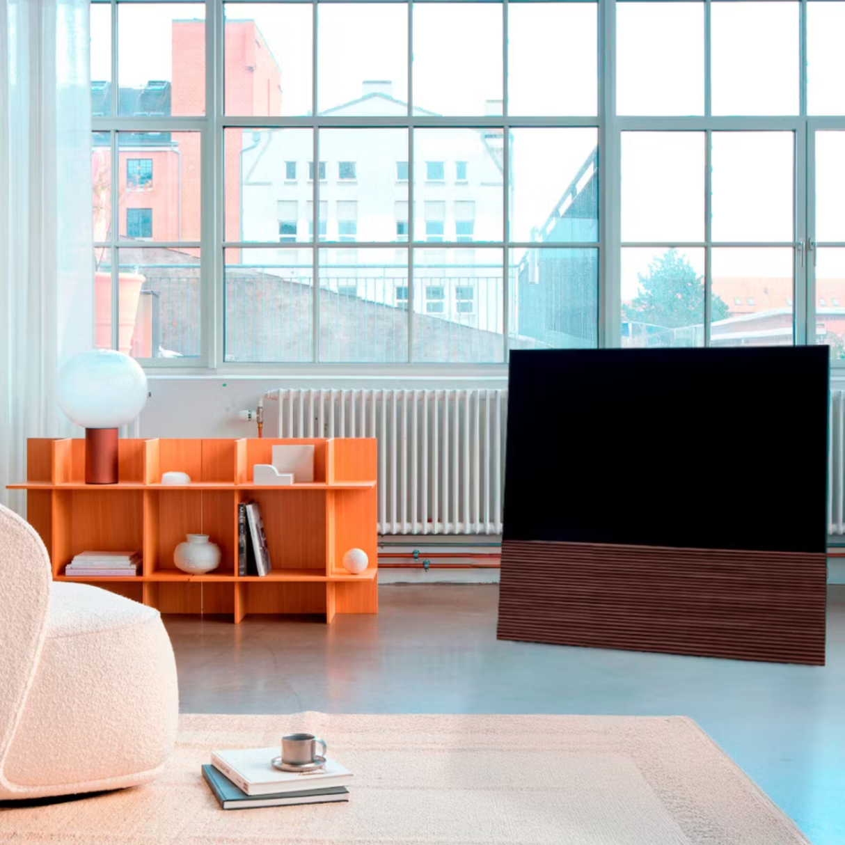 Canvas 75'' Soundbar (Wood Finish, Mahagony)