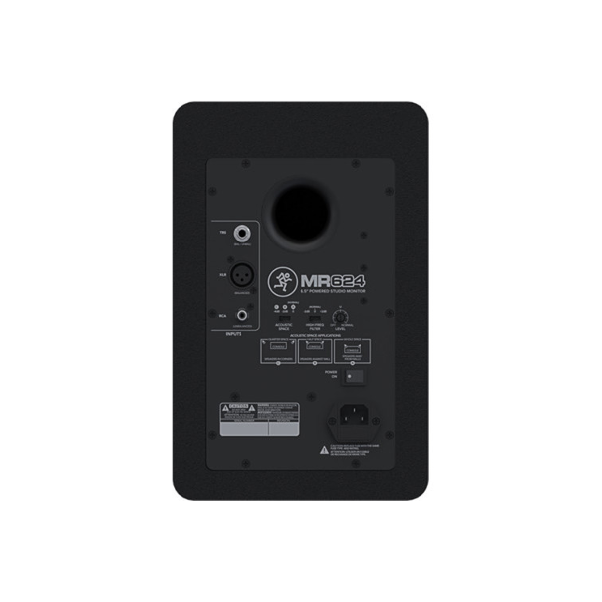 Mackie MR624 - 6.5 Inches 2-Way Powered Studio Monitor Speaker (Each) (Black)