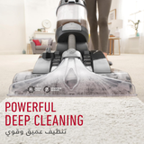 Hoover Platinum Power Max - Carpet Washer & Hard Floor Vacuum Cleaner for Home & Office, 360° Counter-Rotating XL Aqua SpinScrub™ Brush Technology, Auto Solution Mixing with Quick Drying