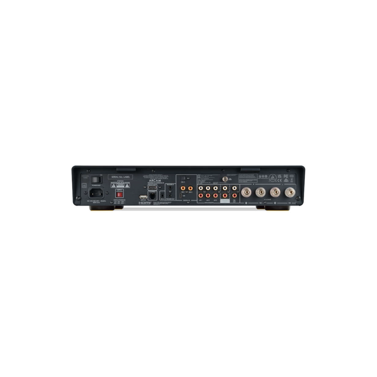 Arcam A25+ Integrated Amplifier with Bluetooth & Auracast (100 Watts Per Channel)