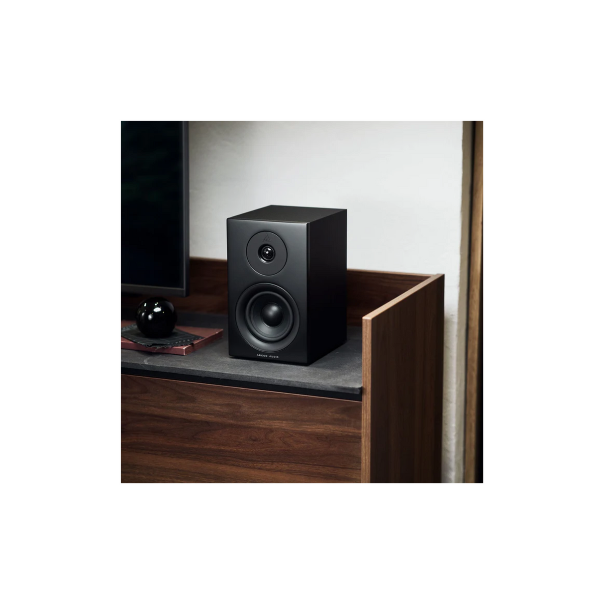 Argon Audio Forus 4 - Bookshelf Speaker (Pair) (Black)
