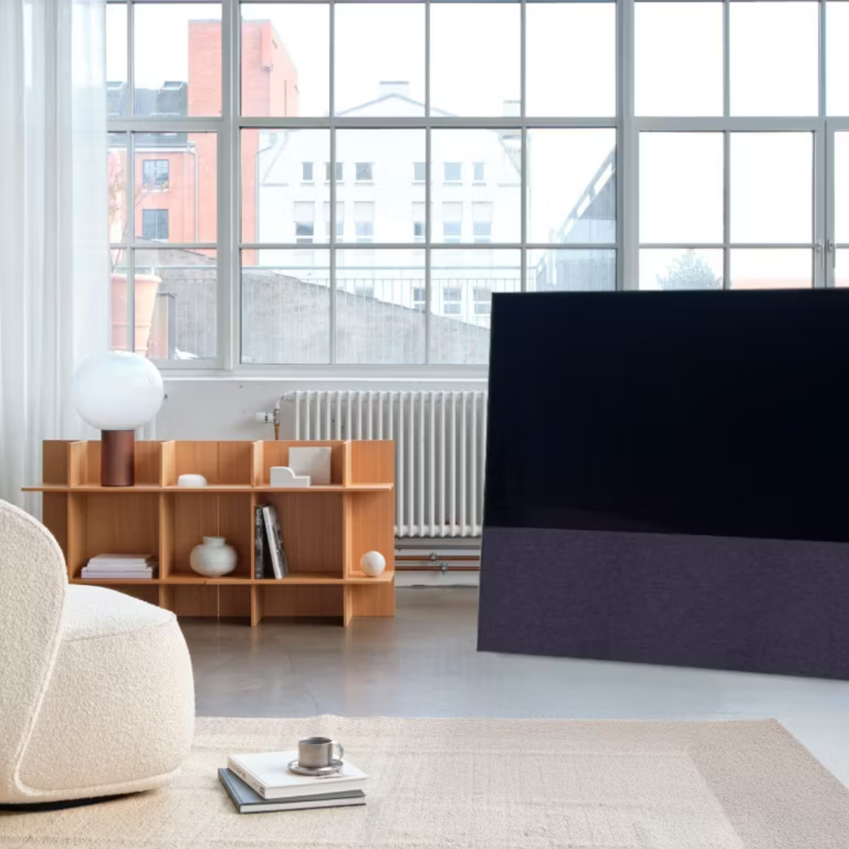 Canvas 77'' Soundbar (Fabric Finish, Dark Blue)