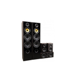 Denon AVR-X250BT 5.1 Channel AV Receiver + TAGA Harmony TAV-606 V.3 Speaker Package + TAGA Harmony TSW-90 V.4 10'' Subwoofer - 5.1Home Theatre Bundle