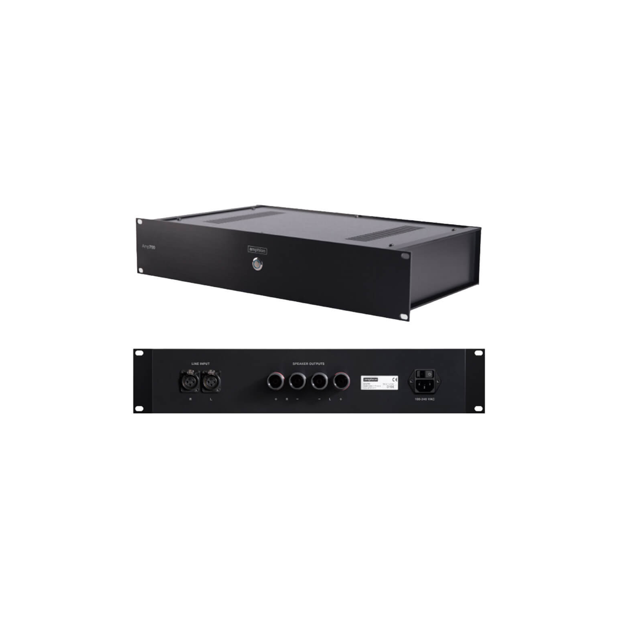 Amphion Amp700 High-Performance Stereo Power Amplifier – 700W Class D Audiophile Power Amp
