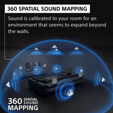Sony Bravia Theatre Quad (HT-A9M2+ SA-SW3) - Premium Wireless Dolby Atmos Home Theatre System With Wireless Subwoofer SW3 (IMAX,Dolby Atmos/DTSx,360RA,Voice Zoom3,Alexa & Google,8K/4K HDR)