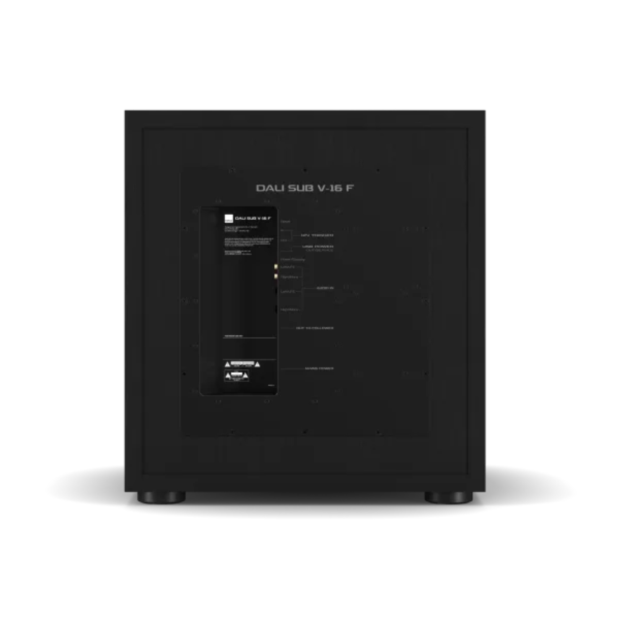 Dali Sub V-16 F - 16 Inches Subwoofer (Black)