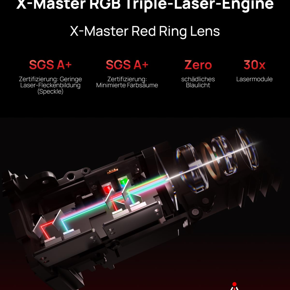 XGIMI Horizon 20 Pro - 4K UHD Android Smart Triple Laser Projector With IMAX Enhanced, 4100 ISO Lumens