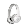 Audio Technica ATH-S220BT - Wireless Headphones (White) (Upto 60 Hours Playtime, Bluetooth 5.0)