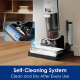 Tineco Floor ONE S7 - Steam Cordless Wet Dry Vacuum Cleaner, 3-in-1 Steam Mop & Vacuum, Floor Washer for Sticky Mess Clean Up, iLoop Sensor, Self-Cleaning, Safe for Pets & Kids