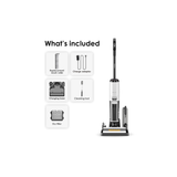 Tineco Floor ONE S7 - Steam Cordless Wet Dry Vacuum Cleaner, 3-in-1 Steam Mop & Vacuum, Floor Washer for Sticky Mess Clean Up, iLoop Sensor, Self-Cleaning, Safe for Pets & Kids
