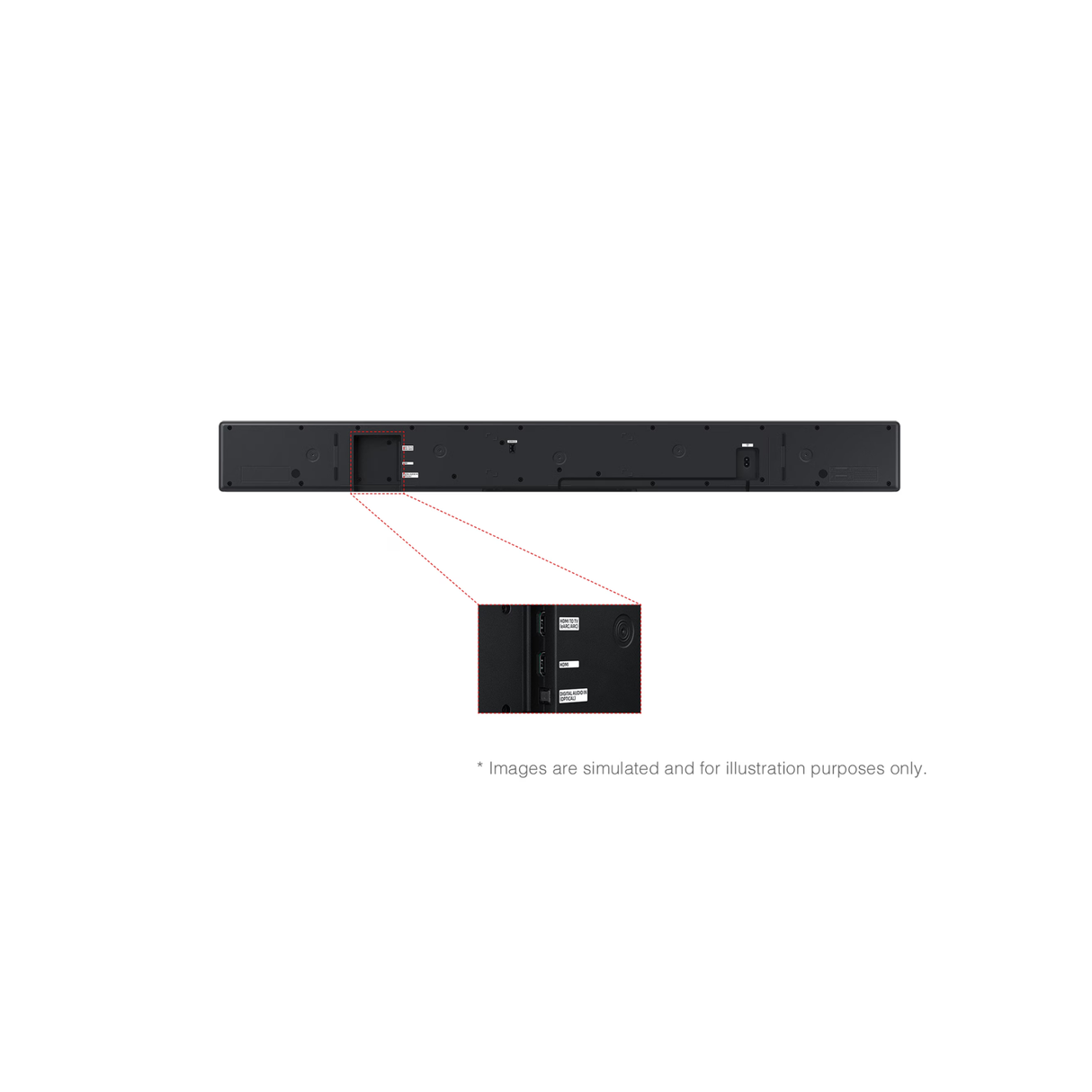 Samsung HW-QS700F Soundbar - 3.1.2 Channel Dolby Atmos Soundbar with wireless Subwoofer 345W