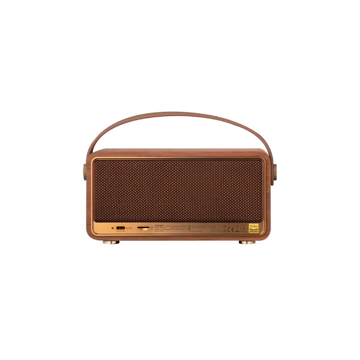 Edifier MP330 Portable Mini Bluetooth Speaker With Built In Battery (Upto 19 Hours) (Brown)