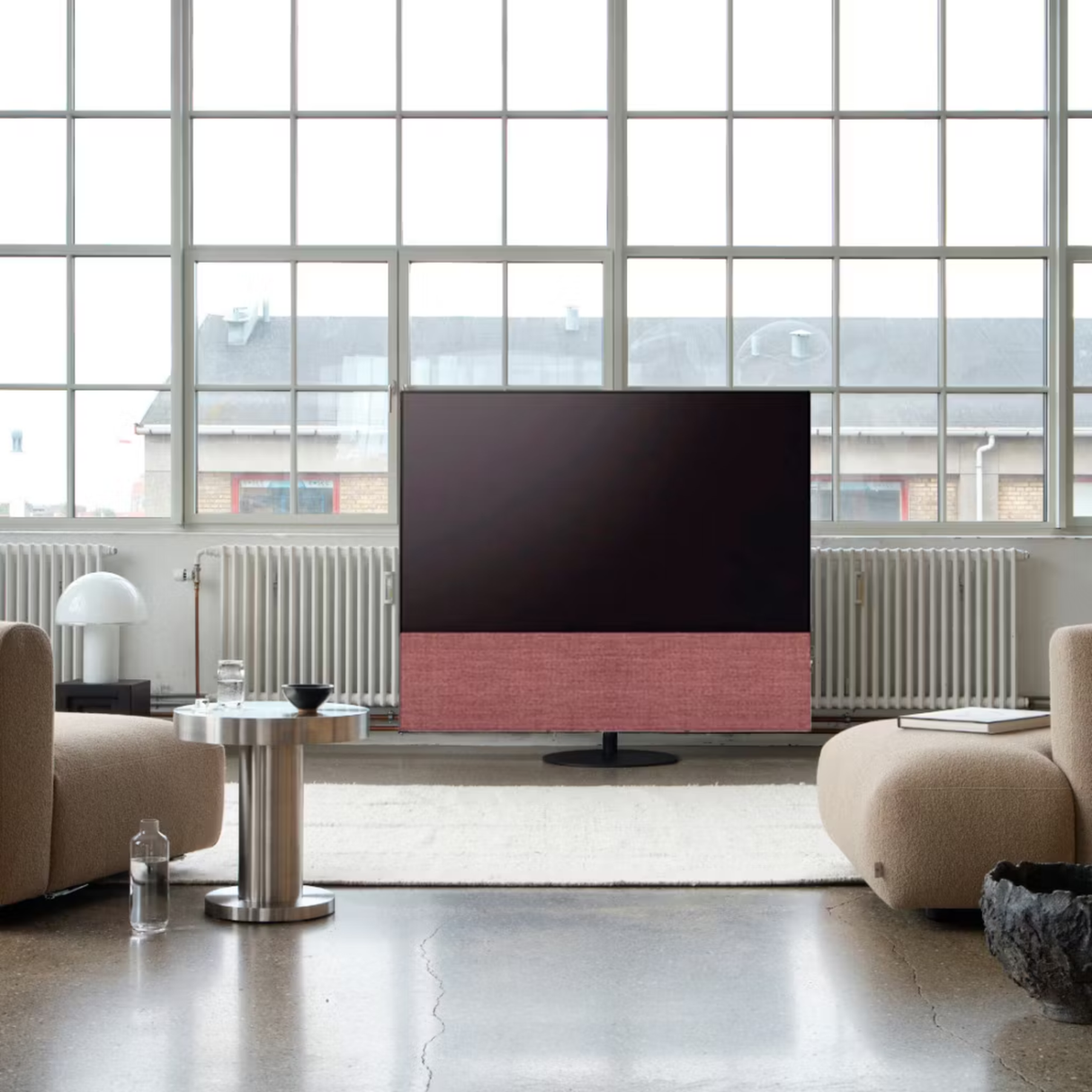 Canvas 75'' Soundbar (Fabric Finish, Burnt Umber)