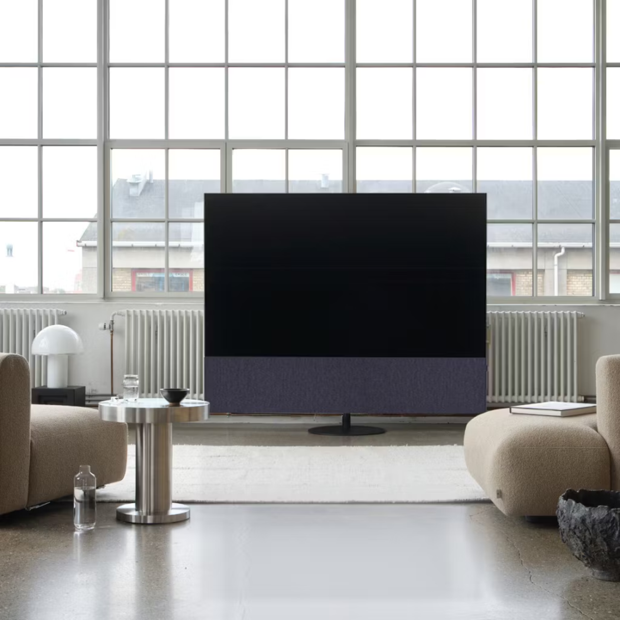 Canvas 85'' Soundbar (Fabric Finish, Dark Blue)
