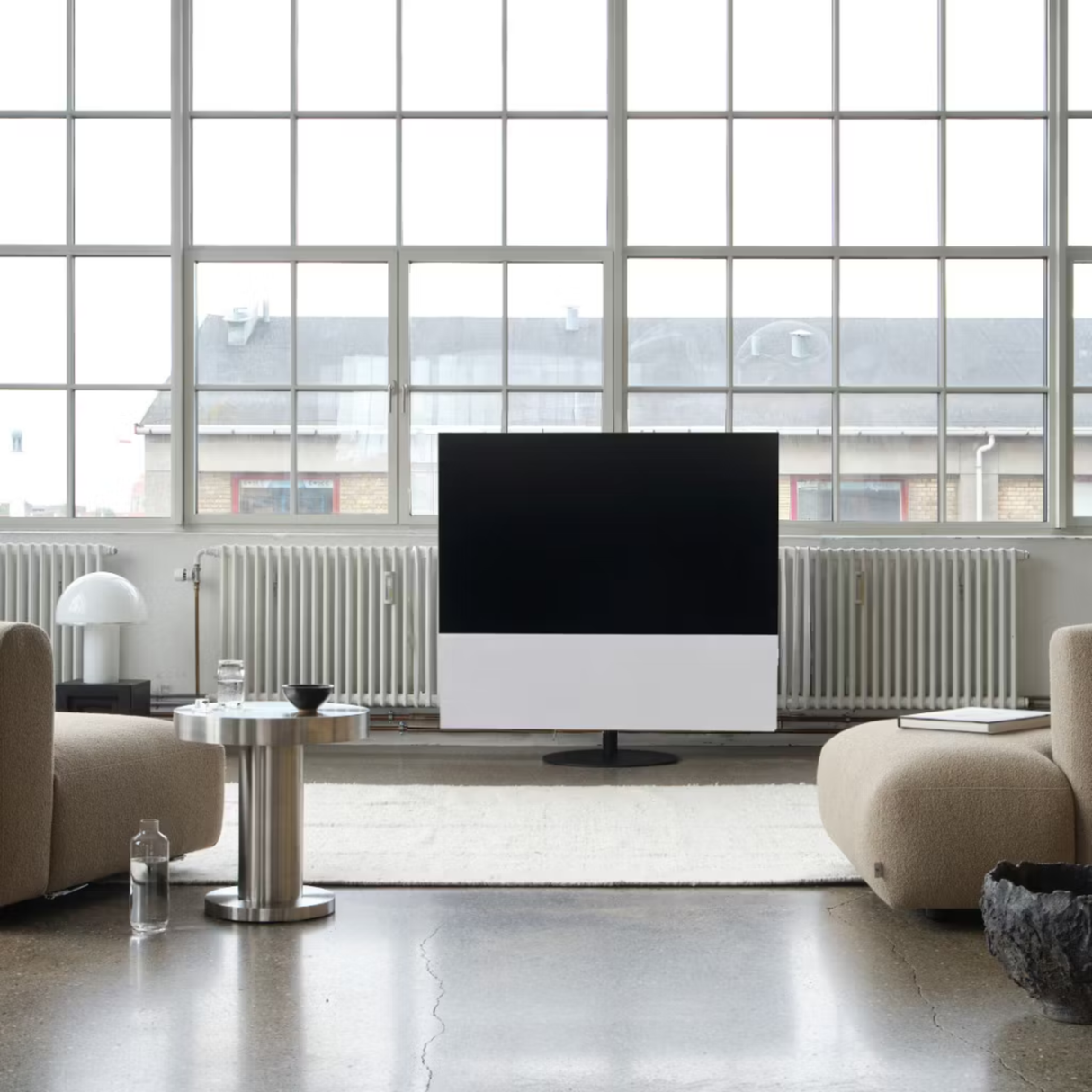Canvas 65'' Soundbar (Fabric Finish, Light Grey)