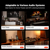 Fosi Audio MC331 Tube Integrated Amplifier with DAC, 2 Channel Home Audio Stereo Power Amp