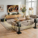 Platin Monaco 5.1 Home Theater System - Wireless Surround Sound System - THX Tuned