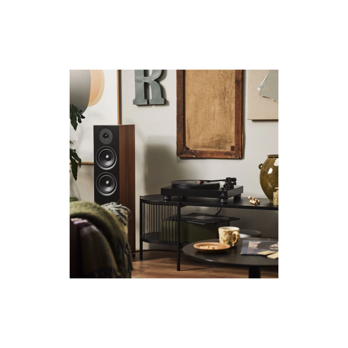 Argon Audio Forus 55 - 3 Way Floor Standing Speaker (Pair) (Black)