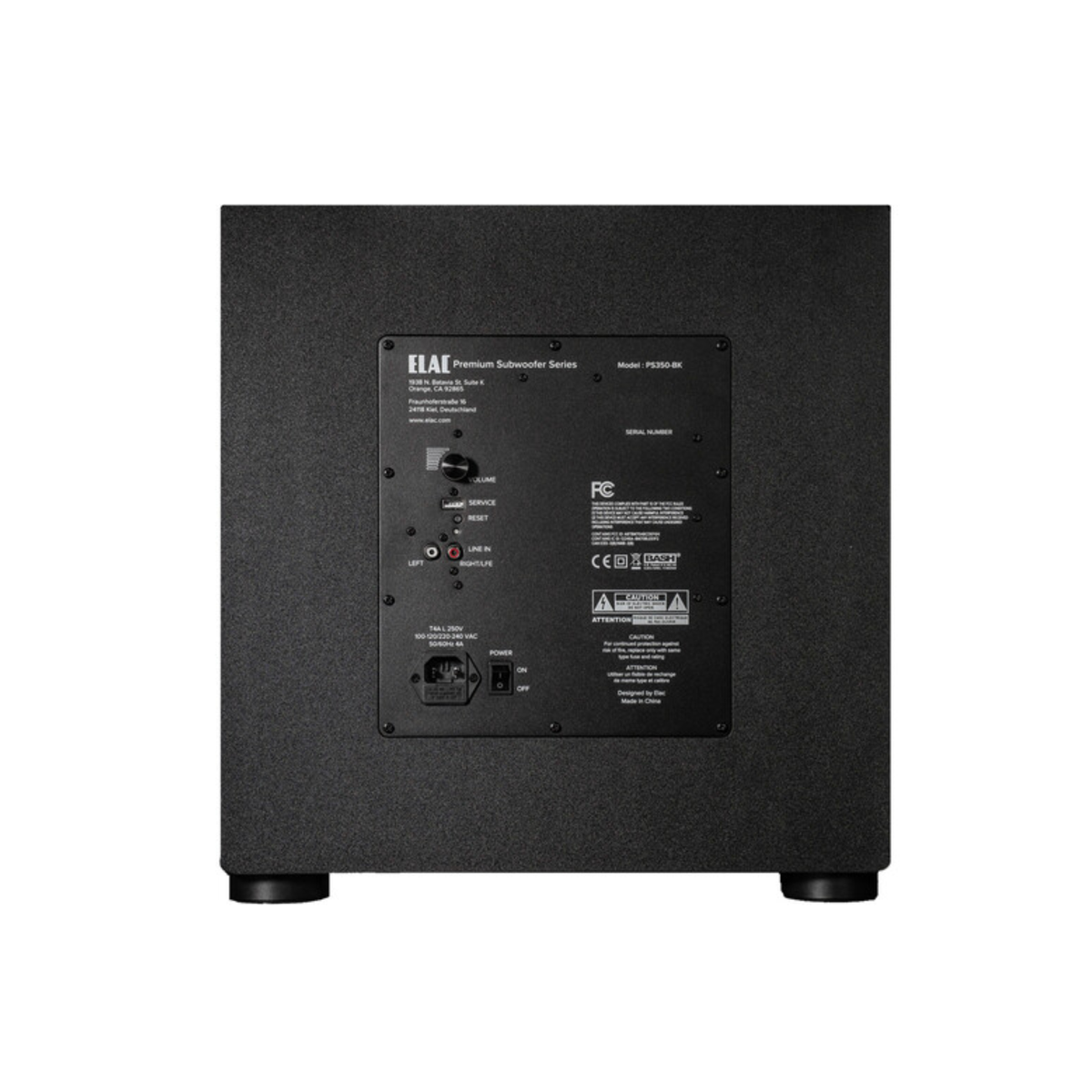 Elac Varro PS350 - 12 Inches 700W Premium Powered Subwoofer