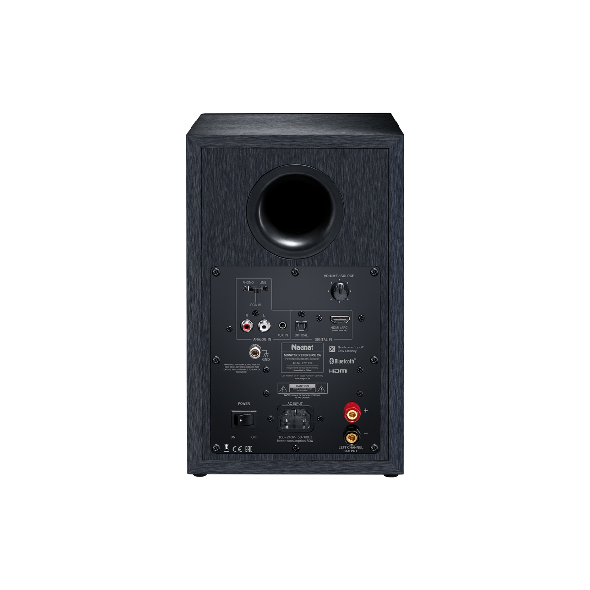 Magnat Monitor Reference 2A - Active Bluetooth Powered Bookshelf Speaker (Pair)