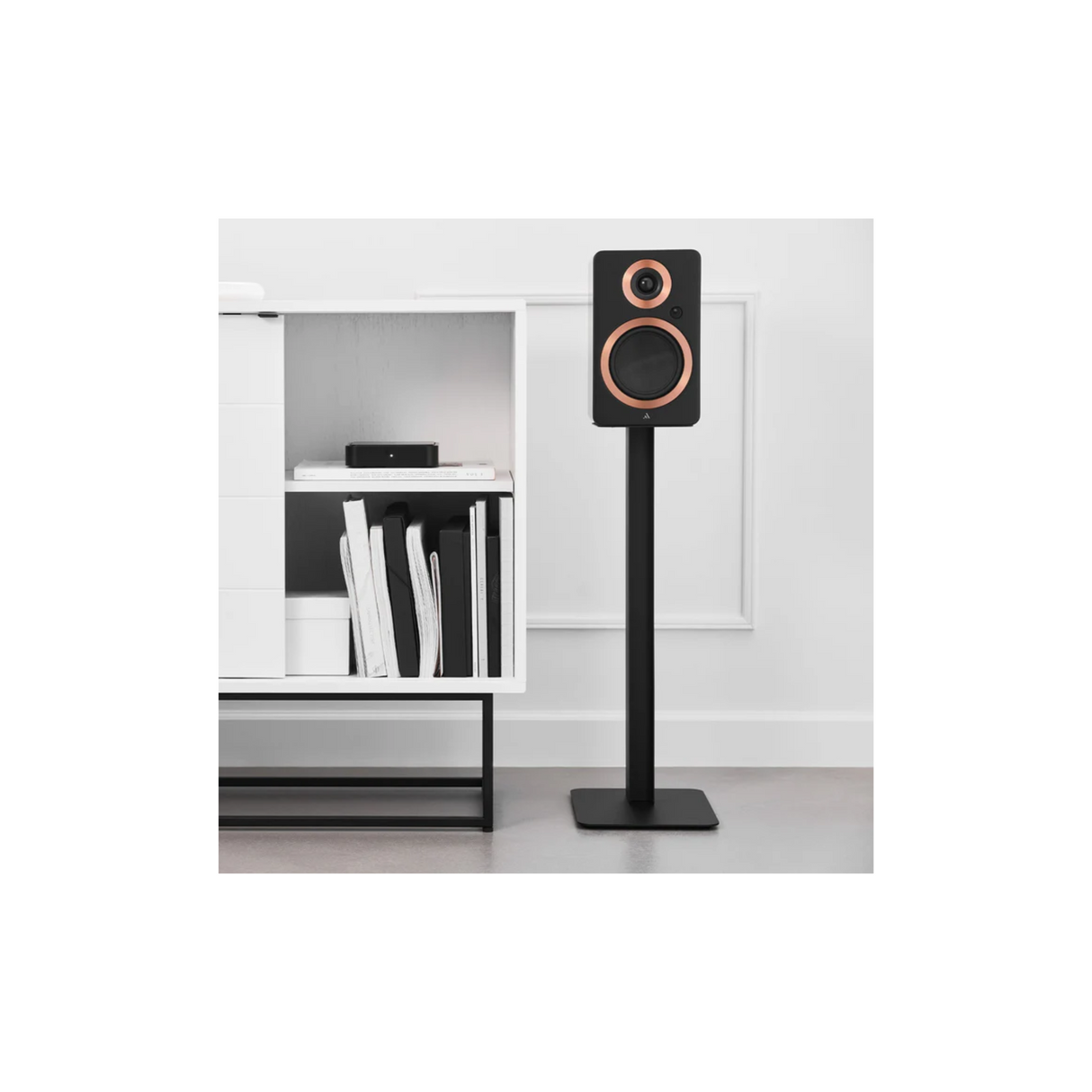 Argon Audio Forte A4 Wifi - Wifi Enabled Powered Bookshelf Speaker with HDMI ARC (Pair) (Black)