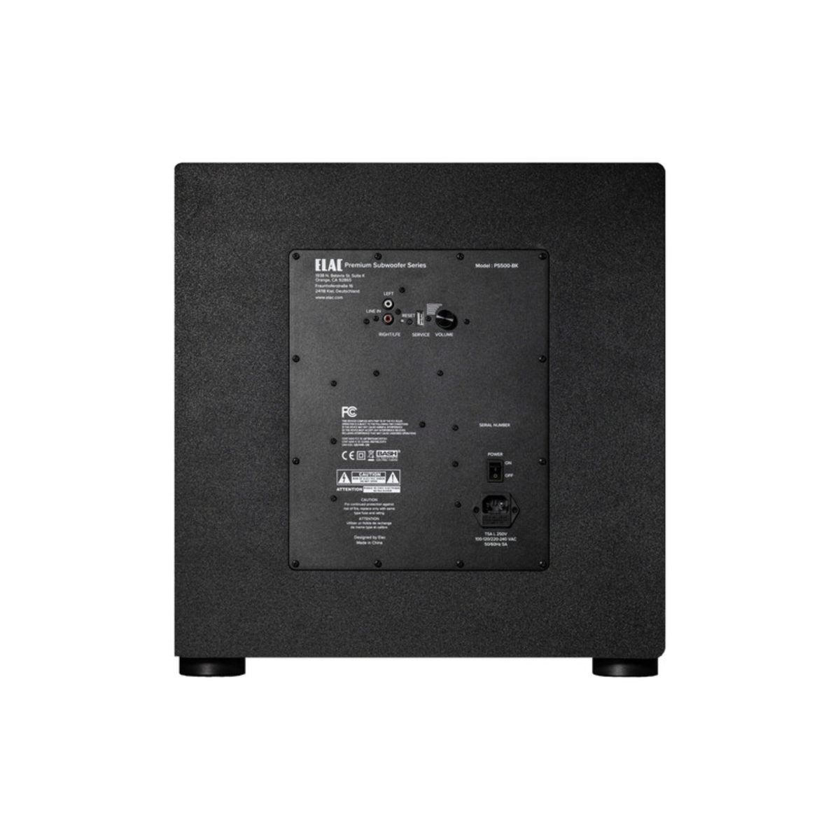 Elac Varro PS500 - 15 Inches 1000W Premium Powered Subwoofer