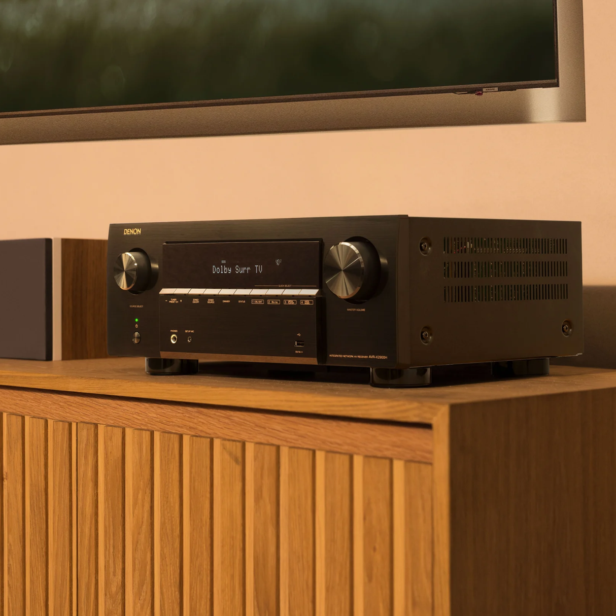 Denon AVR-X2900H - 7.2 Channel Dolby Atmos 8K Ultra HD AV Receiver