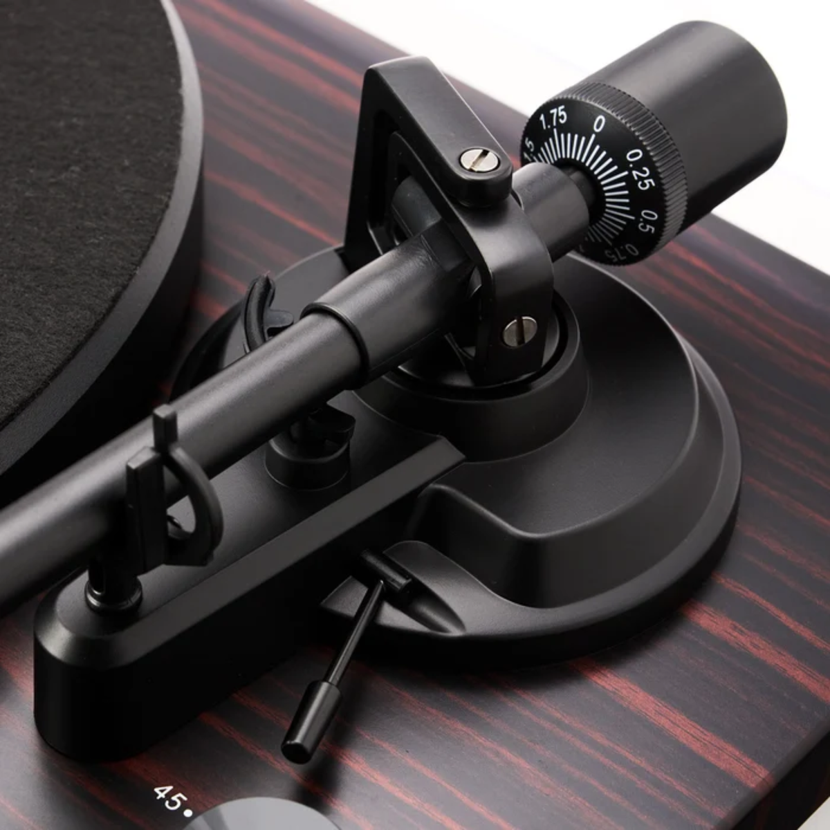 Argon Audio TT MK2 - Manual Belt Drive Turntable (Satin Mahagony)