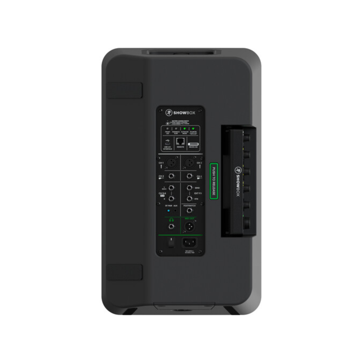 Mackie ShowBox - All-in-One Battery-Powered 8 Inches Speaker with Mixer Control (400 Watts)