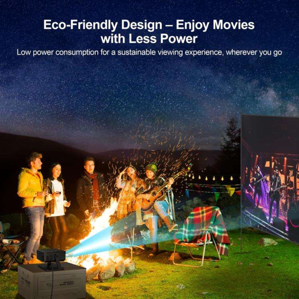 Wowoto BL15 -  Android Smart Portable HD Projector With Built-in Battery