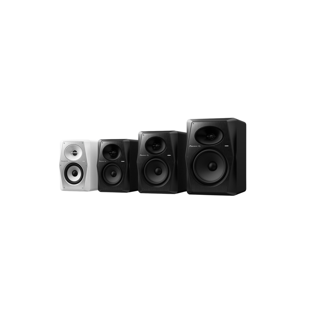 Pioneer VM-80 - 8-inch Desktop Active Monitor Speaker (Pair) (Black)