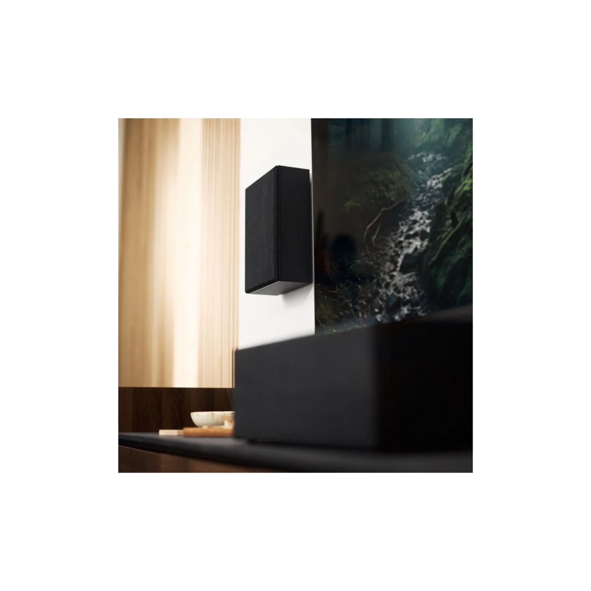 Argon Audio Forus 4 Wall - On-Wall Speaker (Pair) (Black)