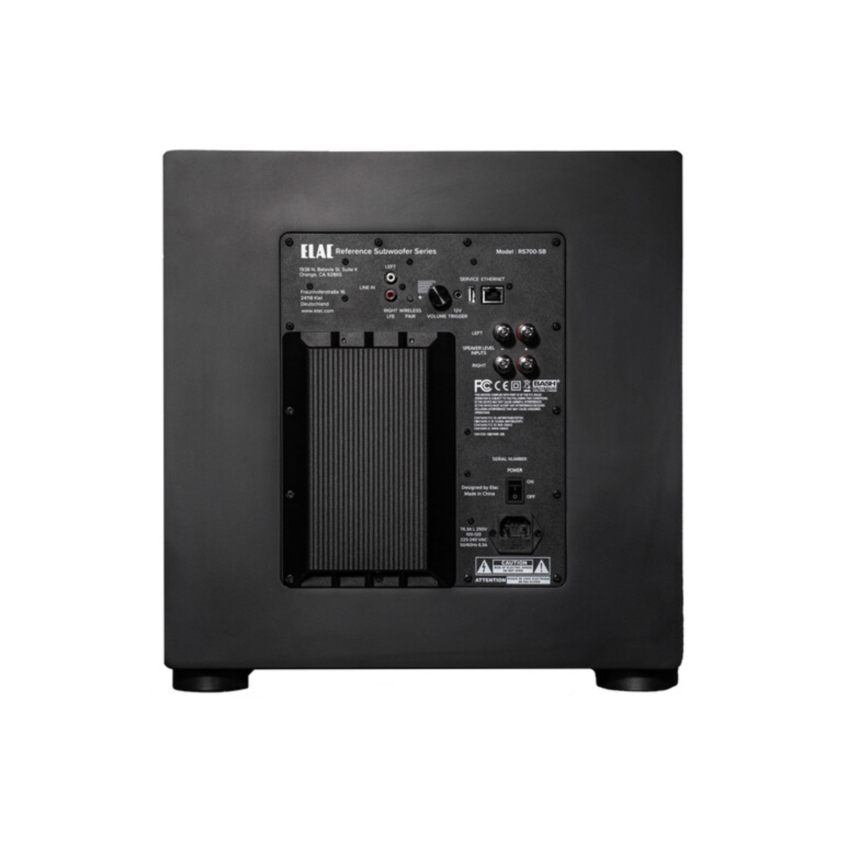 Elac Varro Reference RS700 -  12 Inches 1400W Premium Powered Subwoofer