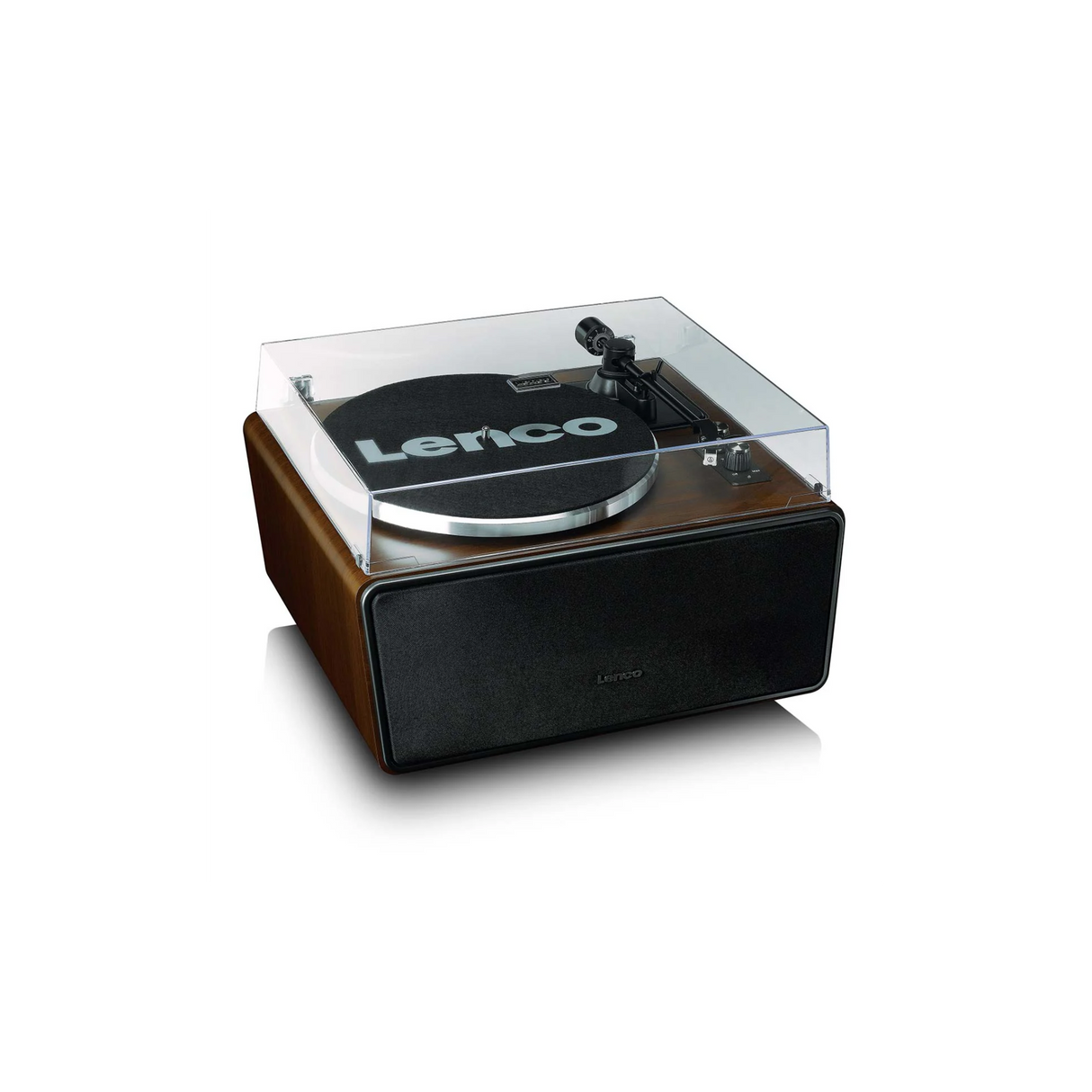 Lenco LS-470WA - Record Player with built-in speakers and Bluetooth (Walnut)