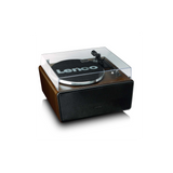 Lenco LS-470WA - Record Player with built-in speakers and Bluetooth (Walnut)