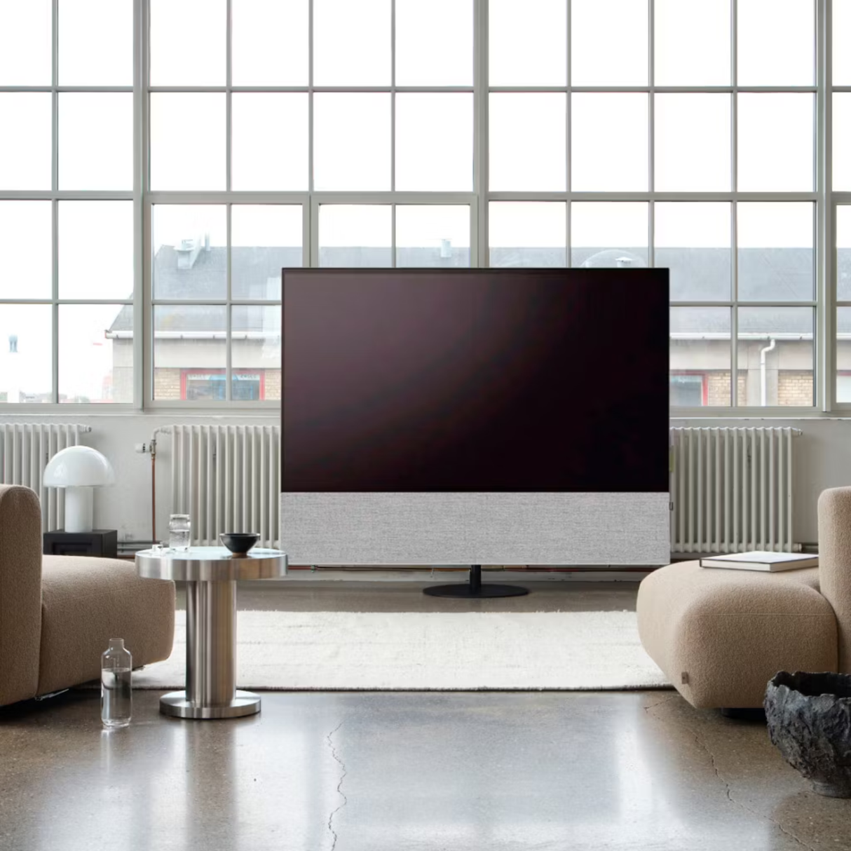 Canvas 85'' Soundbar (Fabric Finish, Structured Grey)