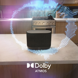 Denon Home 400 - Wireless Smart Speaker Powered by HEOS With Dolby Atmos Music (Charcoal)