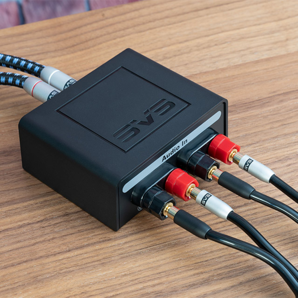 SVS SoundPath Speaker-level to line-level Adapter (This adapter makes it easy to connect a speaker / subwoofer to older amplifiers without RCA outputs)