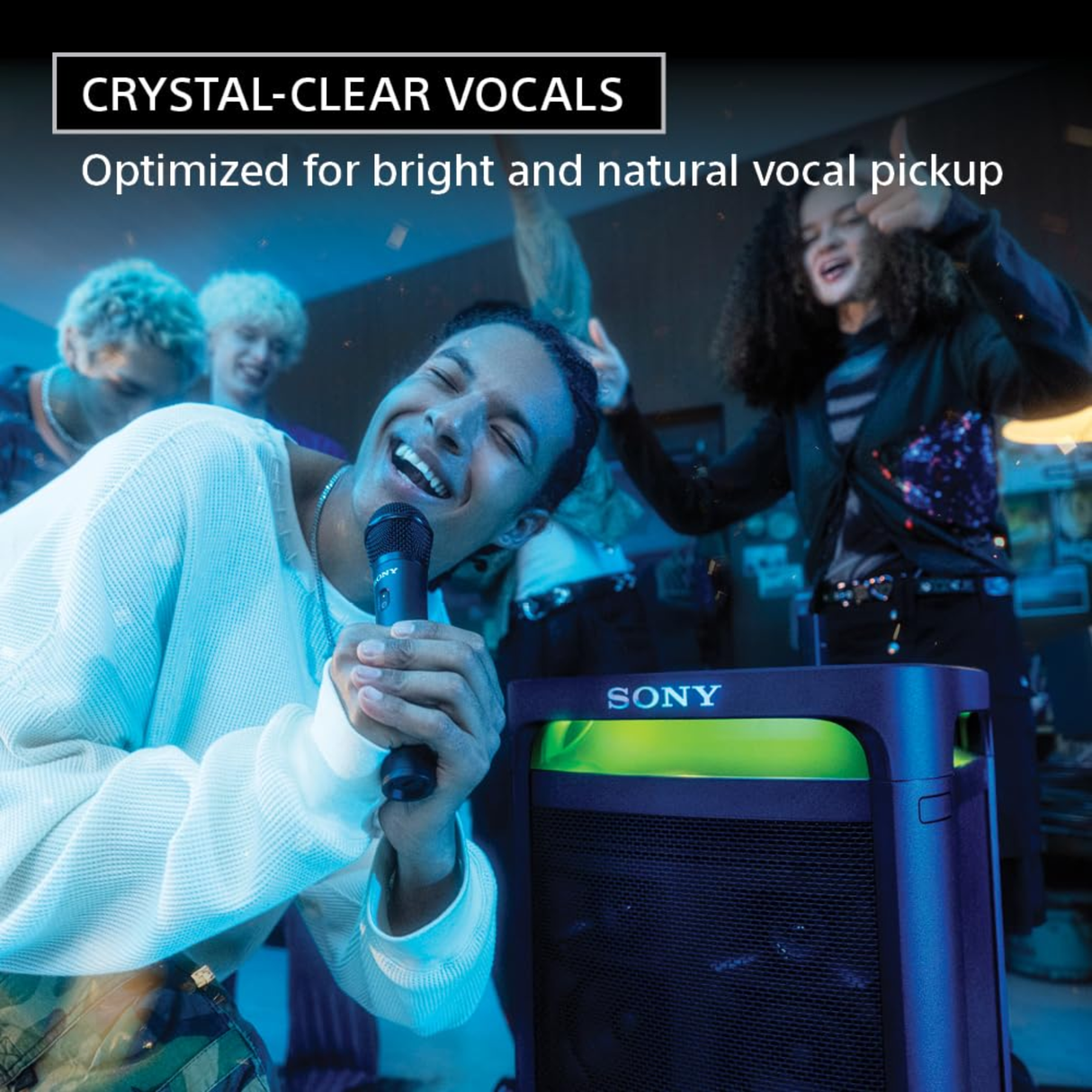 Sony ULTMIC1 Wireless Microphone for Karaoke with 20 Hour Battery (Includes Two Wireless Mics and Receiver) (UOULTMIC1)